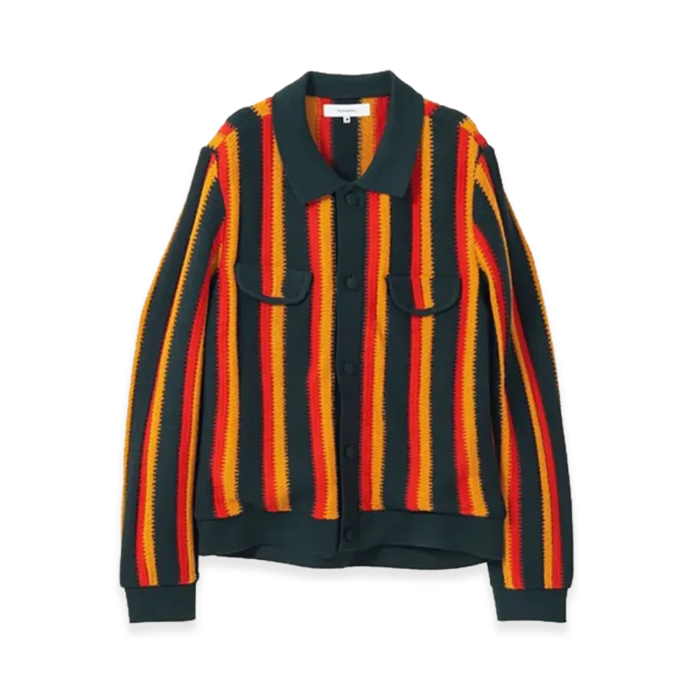 Sasquatchfabrix. Knit Cardigan Rasta "Green"
