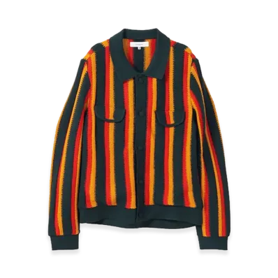 Sasquatchfabrix. Knit Cardigan Rasta "Green"