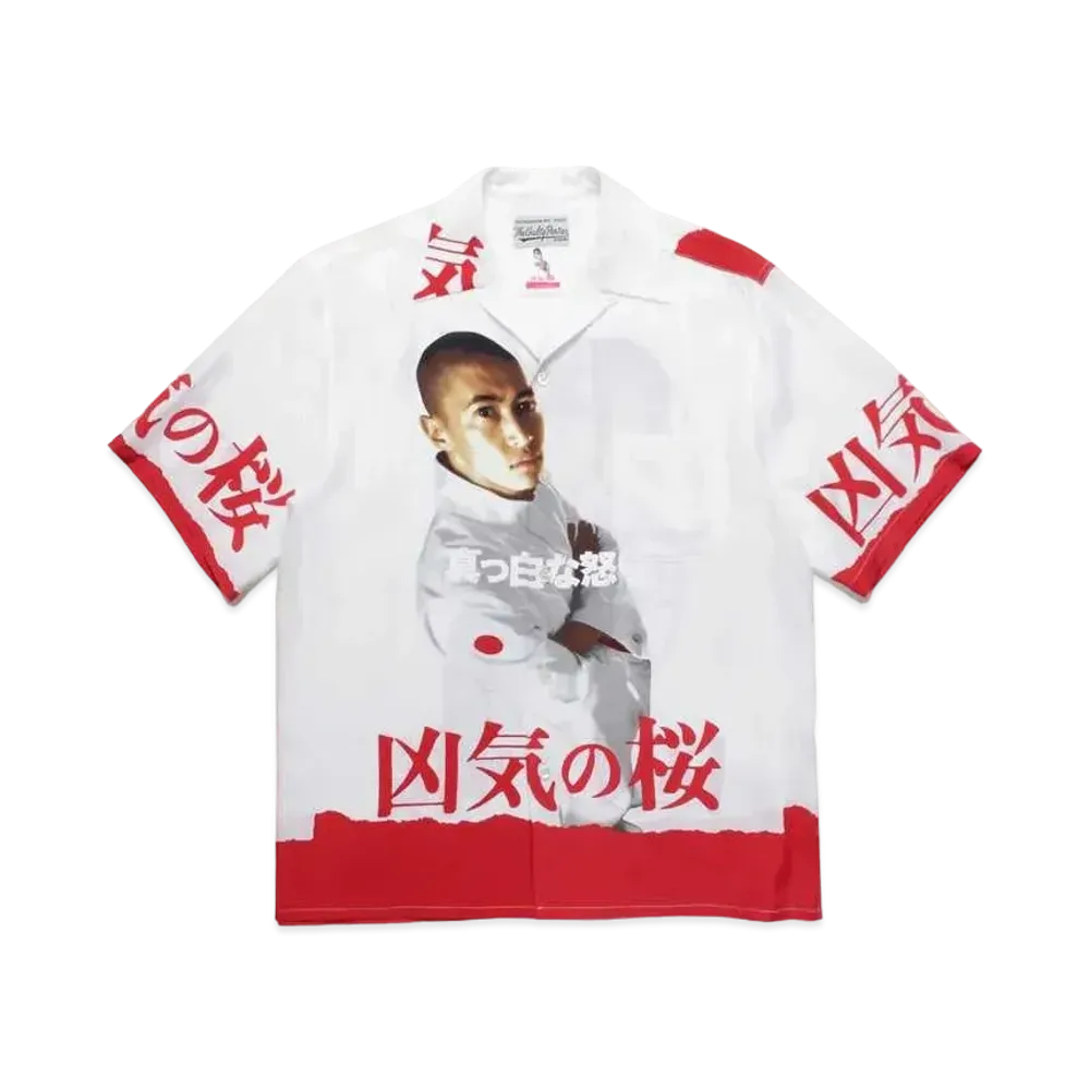 WACKO MARIA KYOKI NO SAKURA / HAWAIIAN SHIRT "White"
