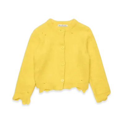 Acne Studios Button-up cardigan "Yellow"