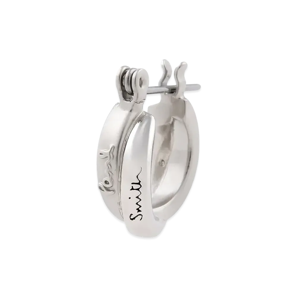Paul Smith Double Ring Motif Single Earring "Silver"