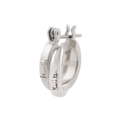 Paul Smith Double Ring Motif Single Earring "Silver"