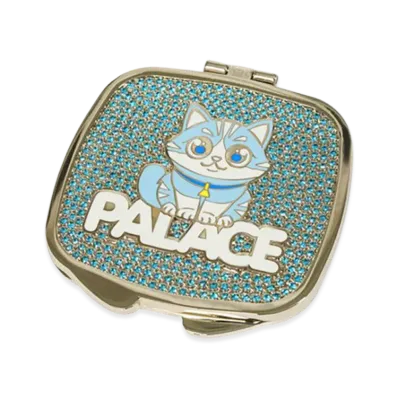 PALACE Kitty Compact Mirror "Blue"