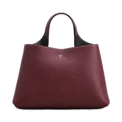 TOD'S Bag In Leather Micro "Black/Red"