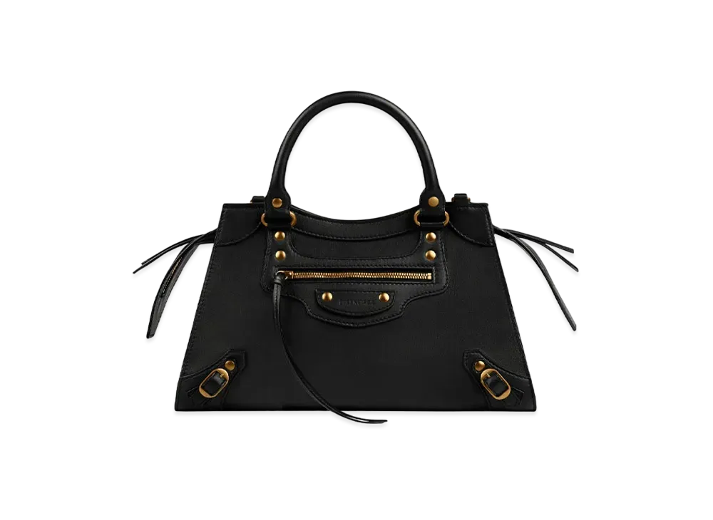 BALENCIAGA Neo Classic Small Top Handle Bag "Black"