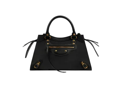 BALENCIAGA Neo Classic Small Top Handle Bag "Black"