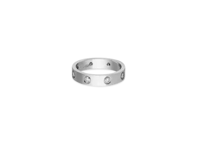 Cartier Love Wedding Band, 8 Diamonds