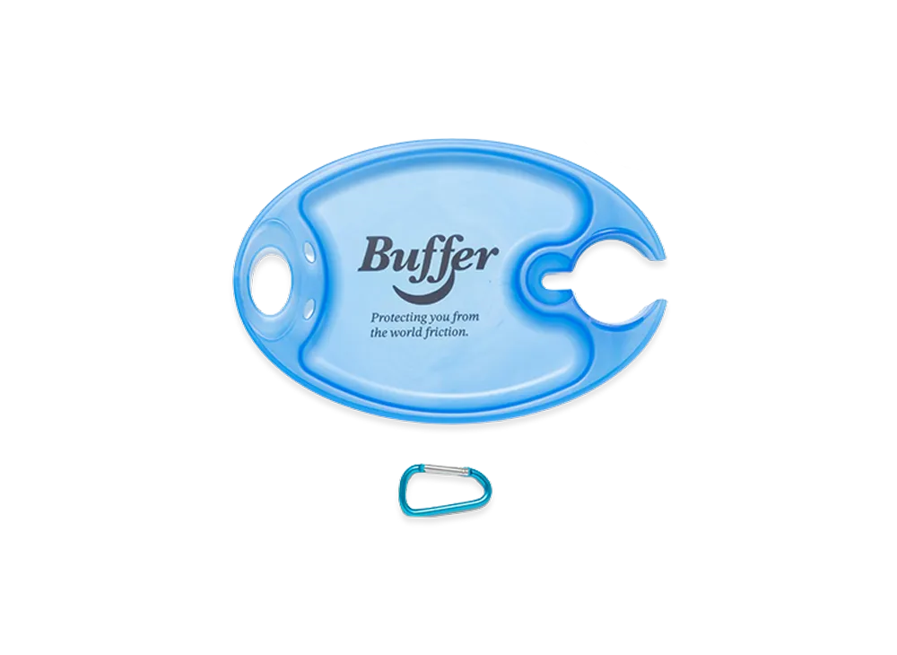 Buffer Party Plate "Blue"