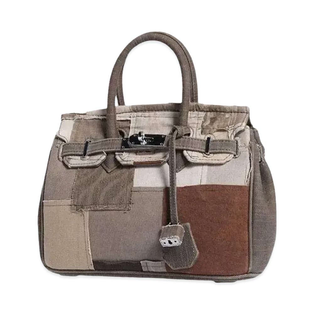 EMOTIONAL WORLD Vintage travel bag 25 Size "DK BROWN"