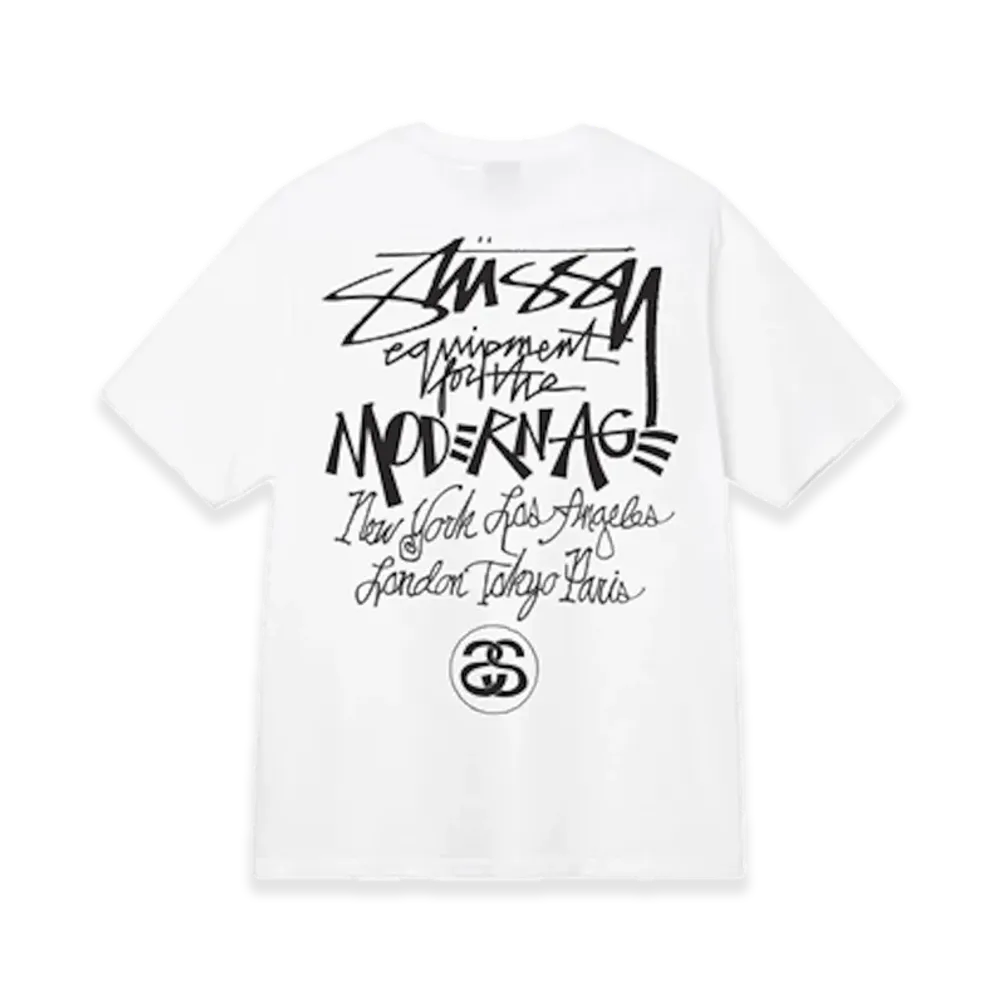 Stussy Modern Age Tee "White"