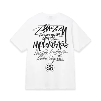 Stussy Modern Age Tee "White"