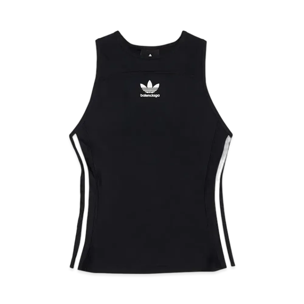 adidas BALENCIAGA Women's Athletic Tank Top "Black"