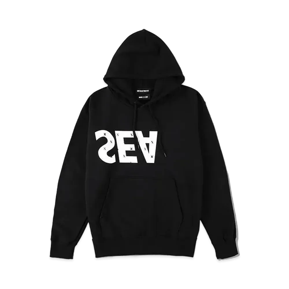 WIND AND SEA x XXX (MONOGRAM) HOODIE "Black"