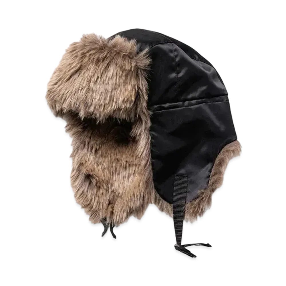F-LAGSTUF-F BOMBER CAP "BLACK"