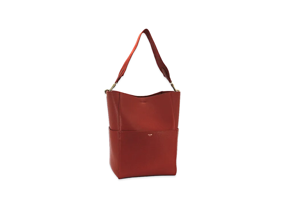 CELINE Women's Shoulder Bag Sangle Bucket "Goji"