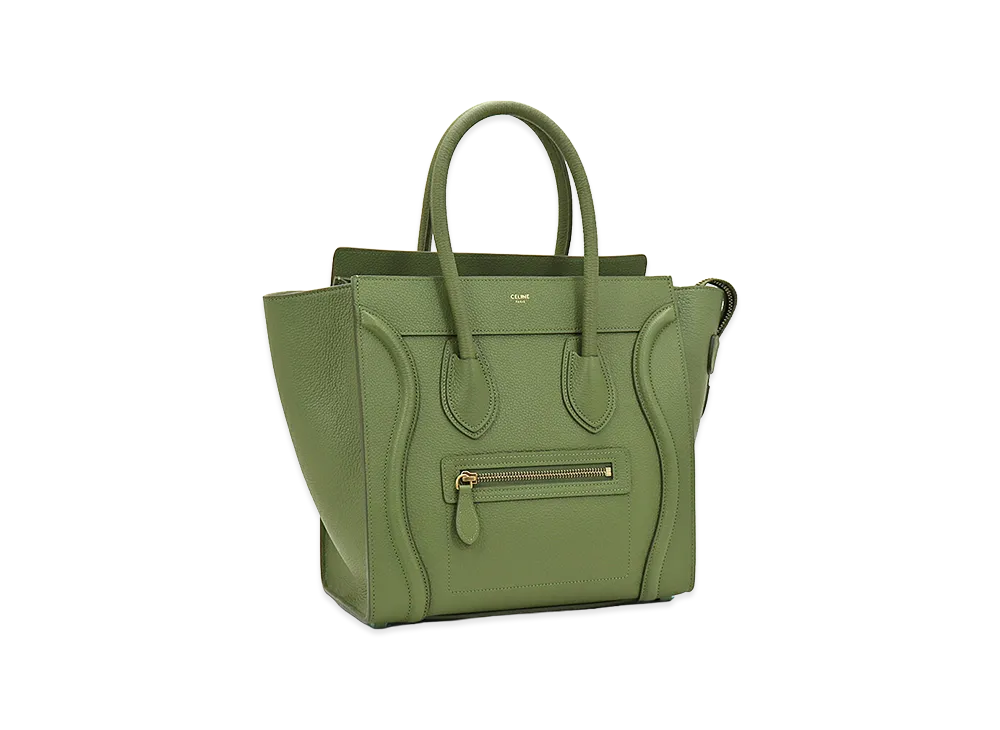 CELINE Women's Handbag Luggage Micro "Light Khaki"