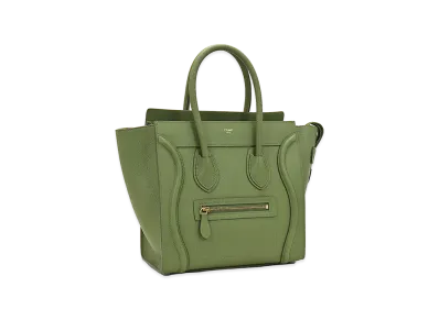 CELINE Women's Handbag Luggage Micro "Light Khaki"