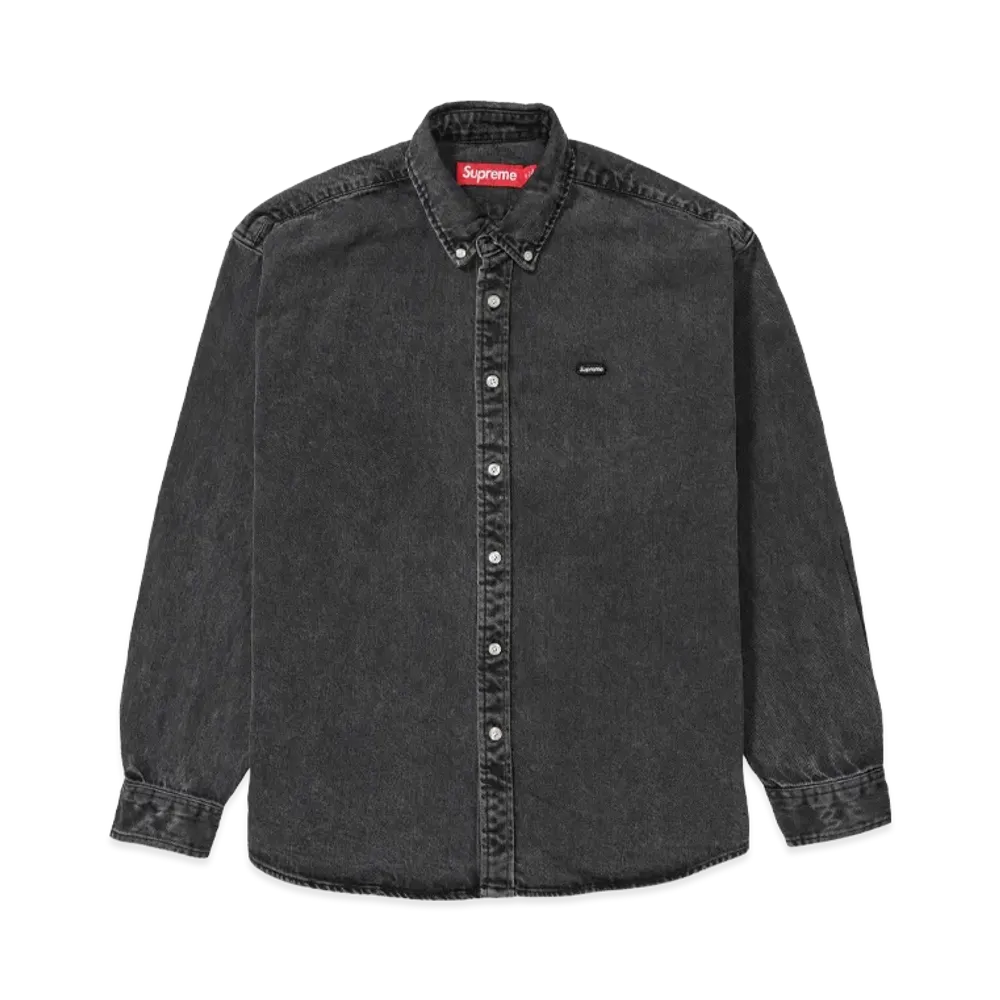 Supreme Small Box Denim Shirt (25FW) "Black"