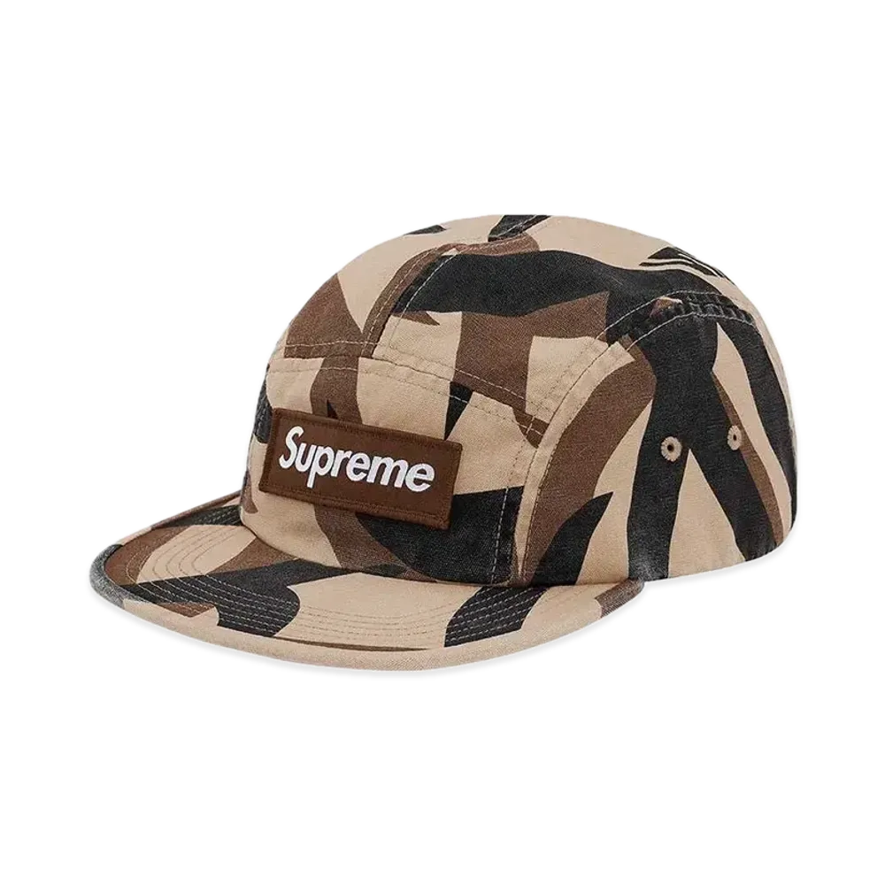 Supreme Military Camp Cap "Tan Tribal Camo" (19FW)