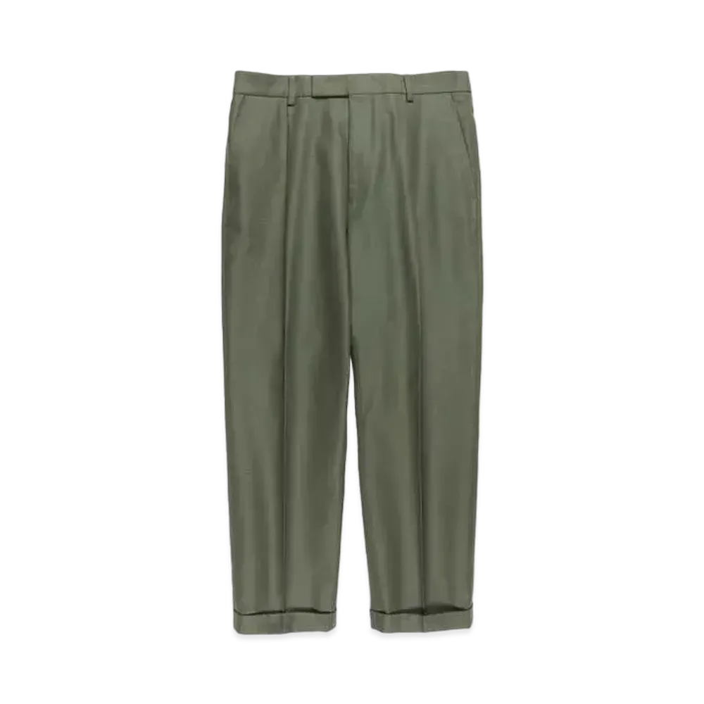 WACKO MARIA Pleated Trousers (Type-1) "Khaki"