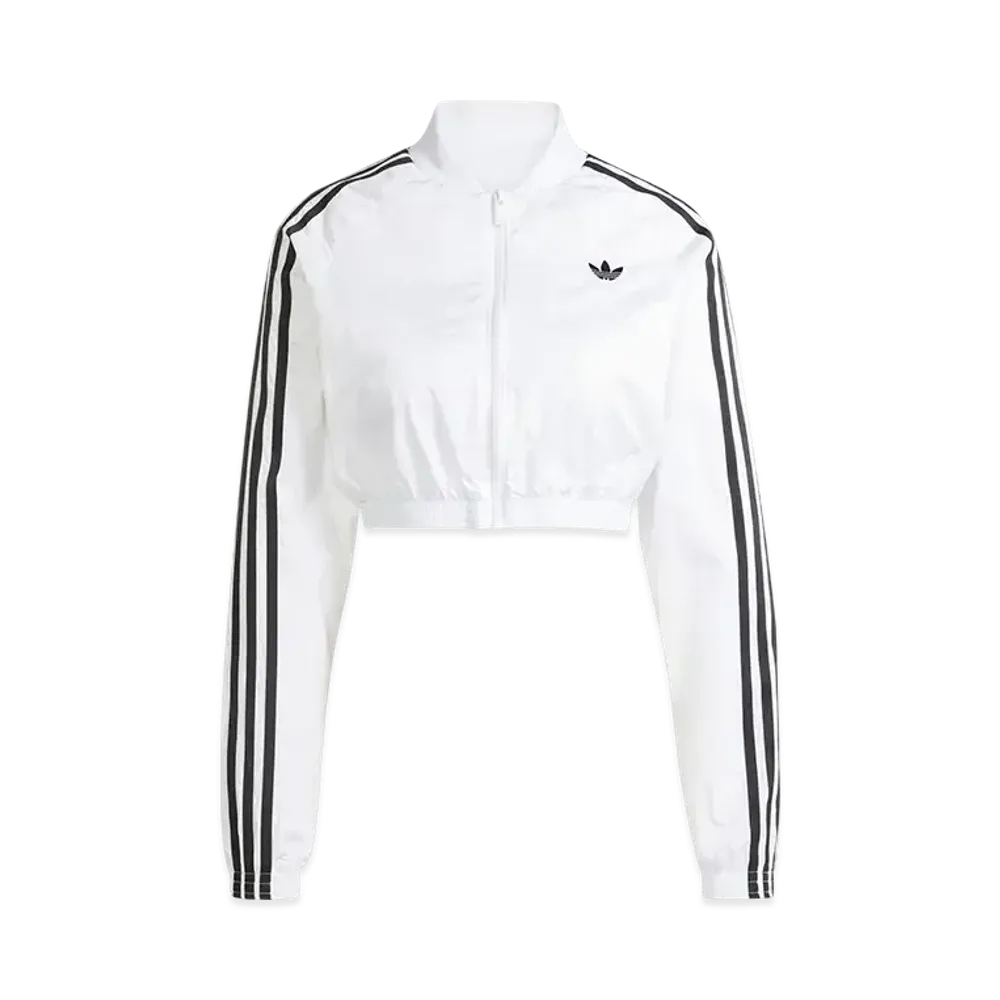 adidas Adicolor Teamgeist Cropped Track Top "White"
