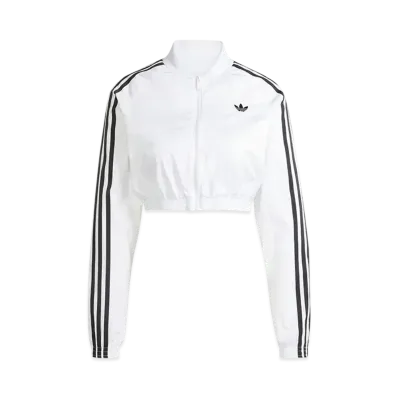 adidas Adicolor Teamgeist Cropped Track Top "White"