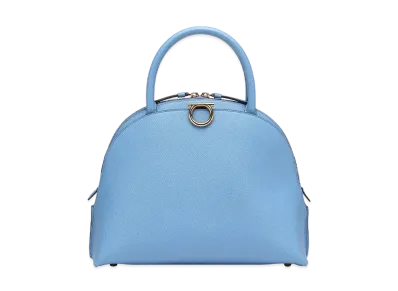 Salvatore Ferragamo Gancini Handbag "Chambray"