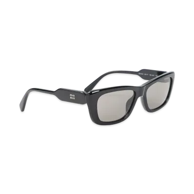 MIU MIU Women's Eyewear Acetate Sunglasses "Black"