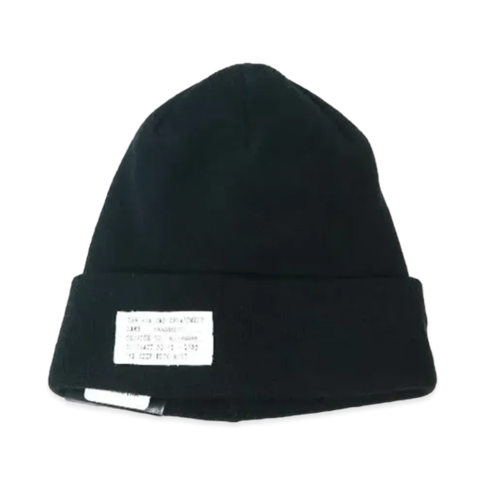 NEW ERA s Fragment Design Basic Cuff Knit "Black"