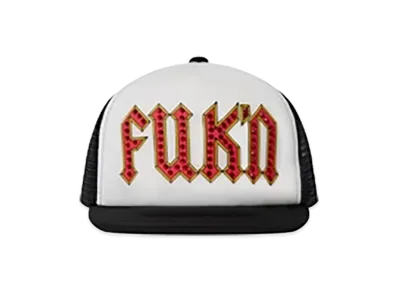 BlackEyePatch Rhinestone Fuk’N Mesh Cap "Black"