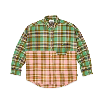 PALACE Checkmate Drop Shoulder Shirt "Green"