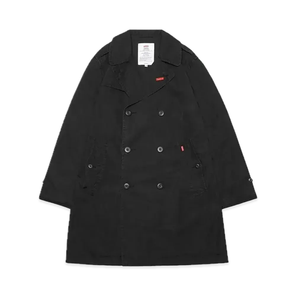 Supreme Military Trench Coat "Black"