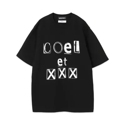 GOD SELECTION XXX x COEL Logo T-shirt GX-S23-CLST-01 "Black"