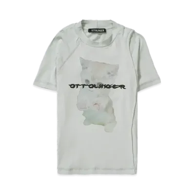 OTTOLINGER Deconstructed T- Shirt "GRAY"