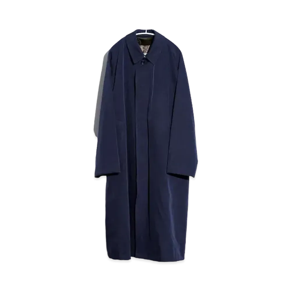 everyone A.PRESSE Lining Detachable Silk Coat "Navy"
