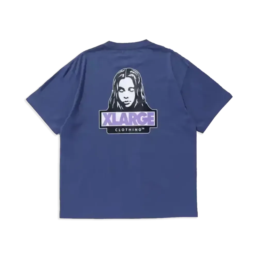 XLARGE x X-girl x Summer Sonic 2026 Face S/S Tee "Blue"
