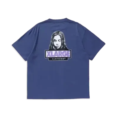XLARGE x X-girl x Summer Sonic 2026 Face S/S Tee "Blue"