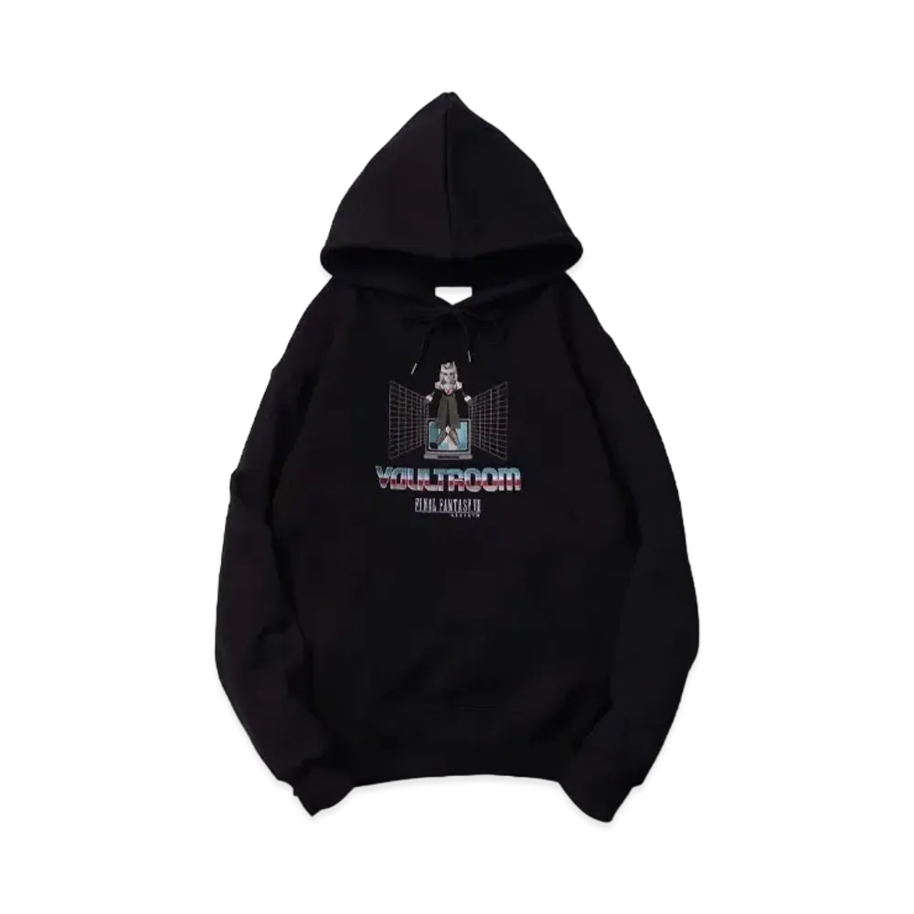 VAULTROOM x Final Fantasy 7 REBIRTH Retro Sephiroth Hoodie "Black"