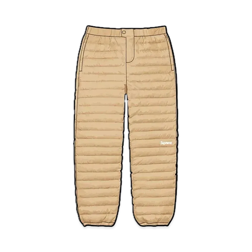 Supreme Micro Down Pant "Tan"