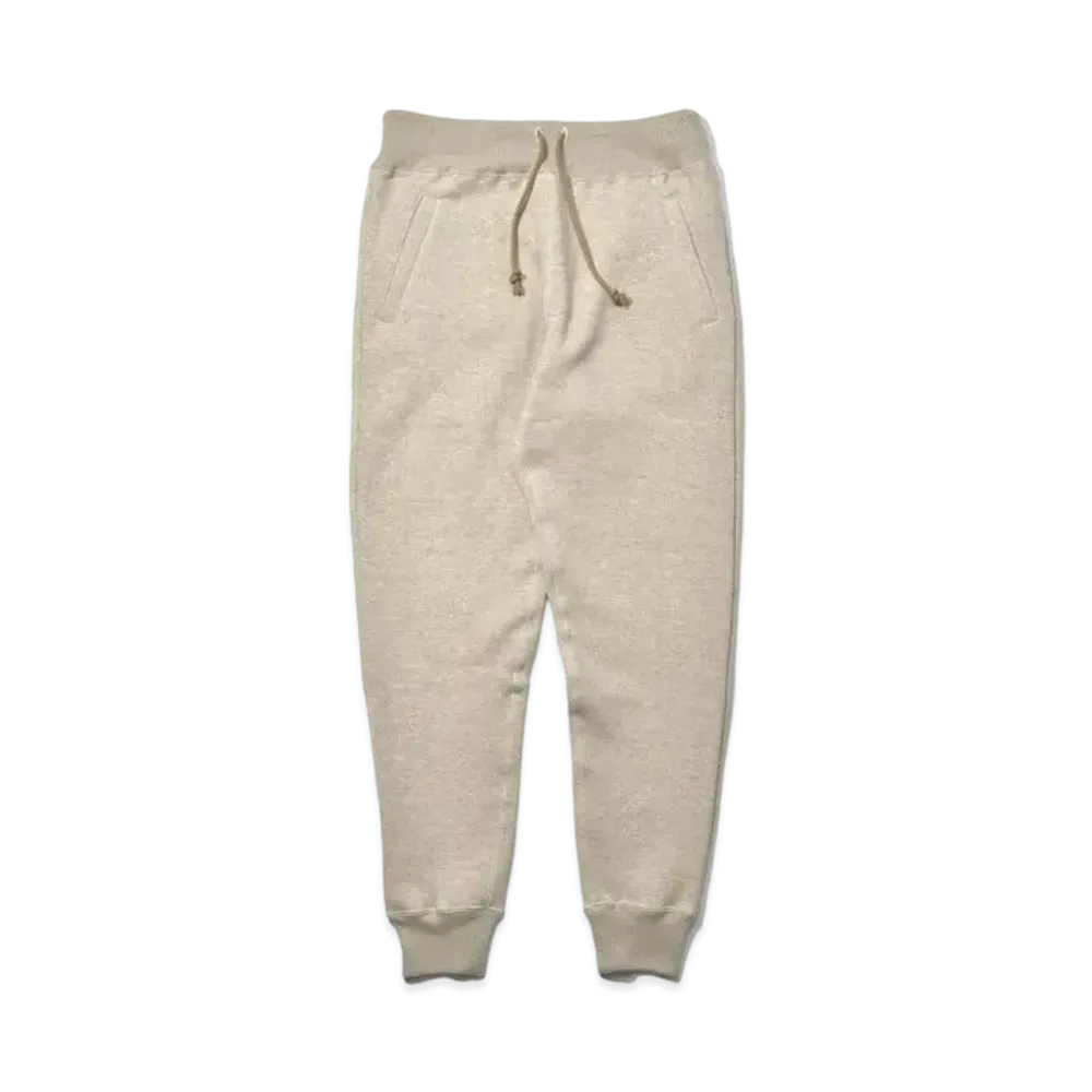 THE REAL McCOY'S Ribbed Sweatpants "Oatmeal"