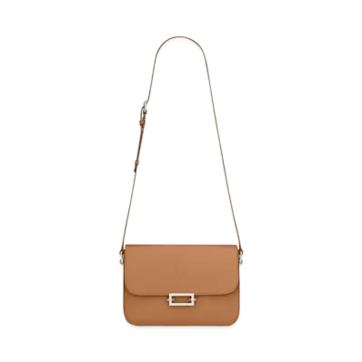 Saint Laurent Le Pave Satchel In Smooth Leather "Brown Gold"