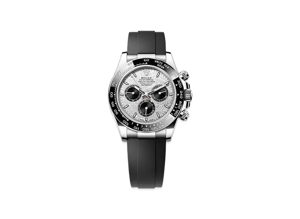 ROLEX Cosmograph Daytona 40mm White Gold 126519LN "Meteorite/Black"