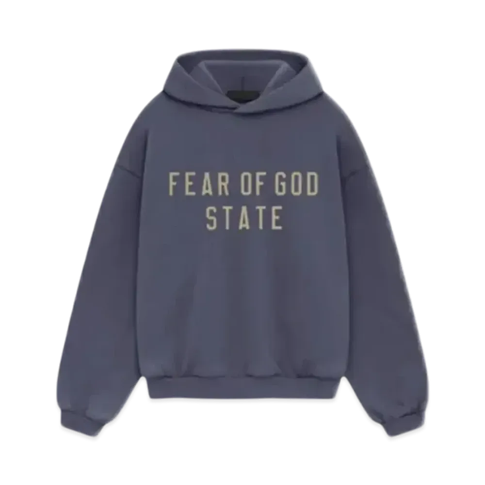 FEAR OF GOD Essentials Heavy Fleece Hoodie "Marine"