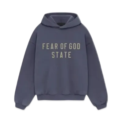 FEAR OF GOD Essentials Heavy Fleece Hoodie "Marine"