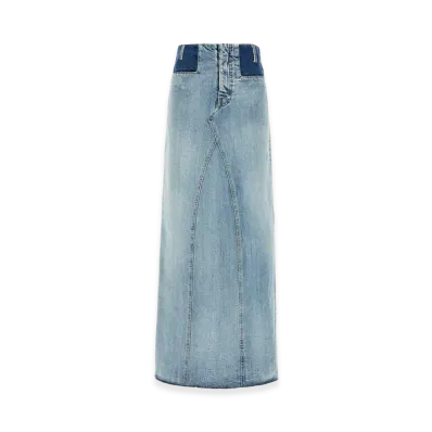 Maison Margiela Women's Denim Skirt "Light Blue"