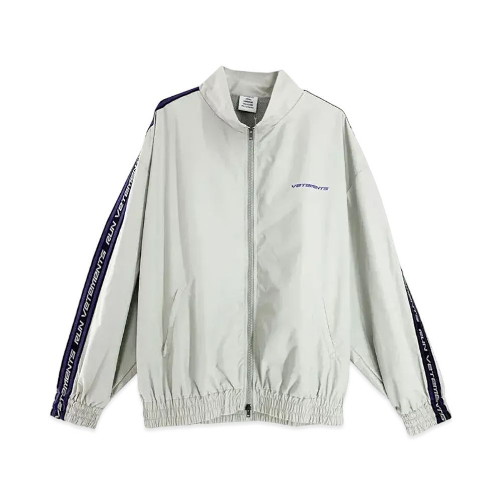 VETEMENTS Logo Track Jacket "White"