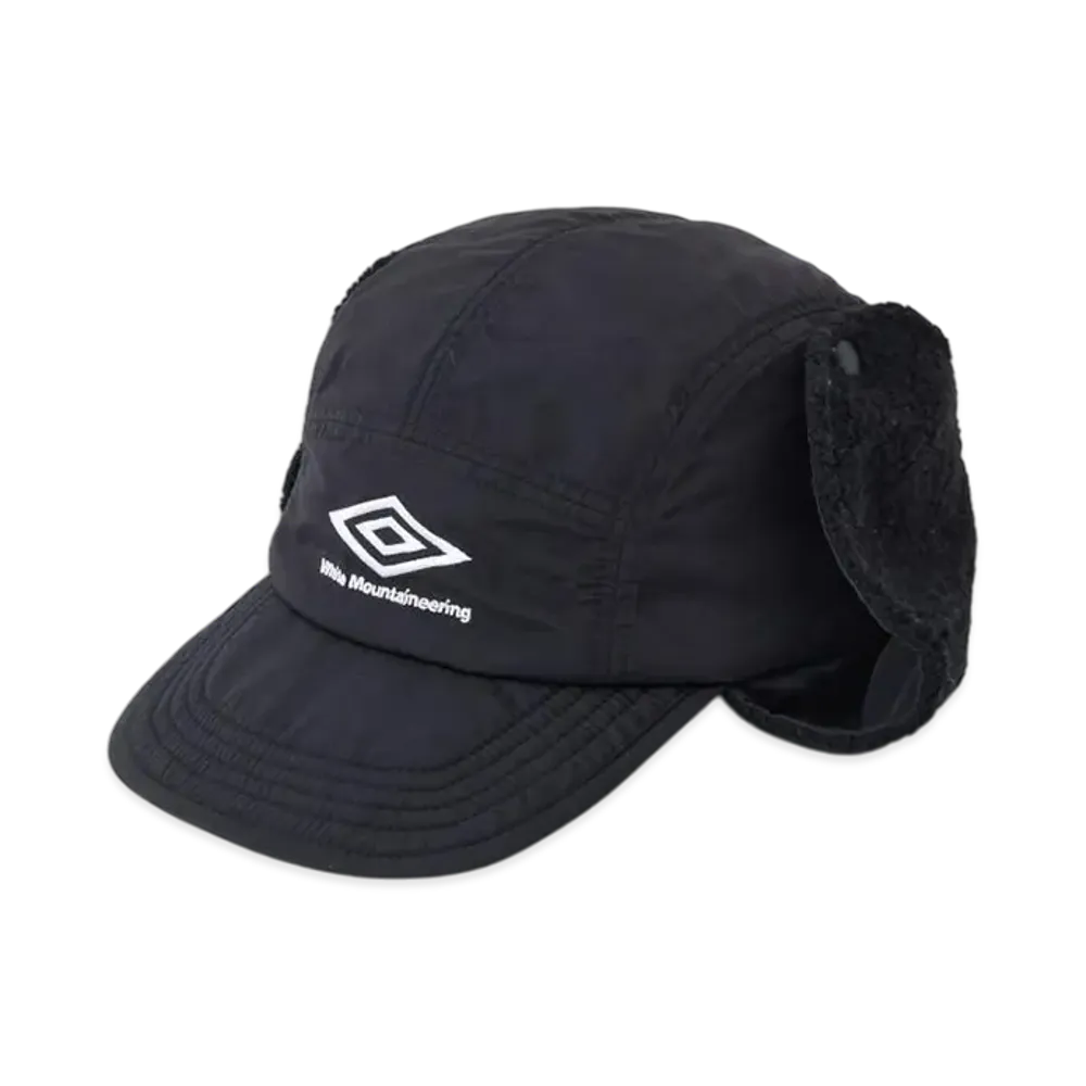 White Mountaineering x Umbro Flight Cap "Black"