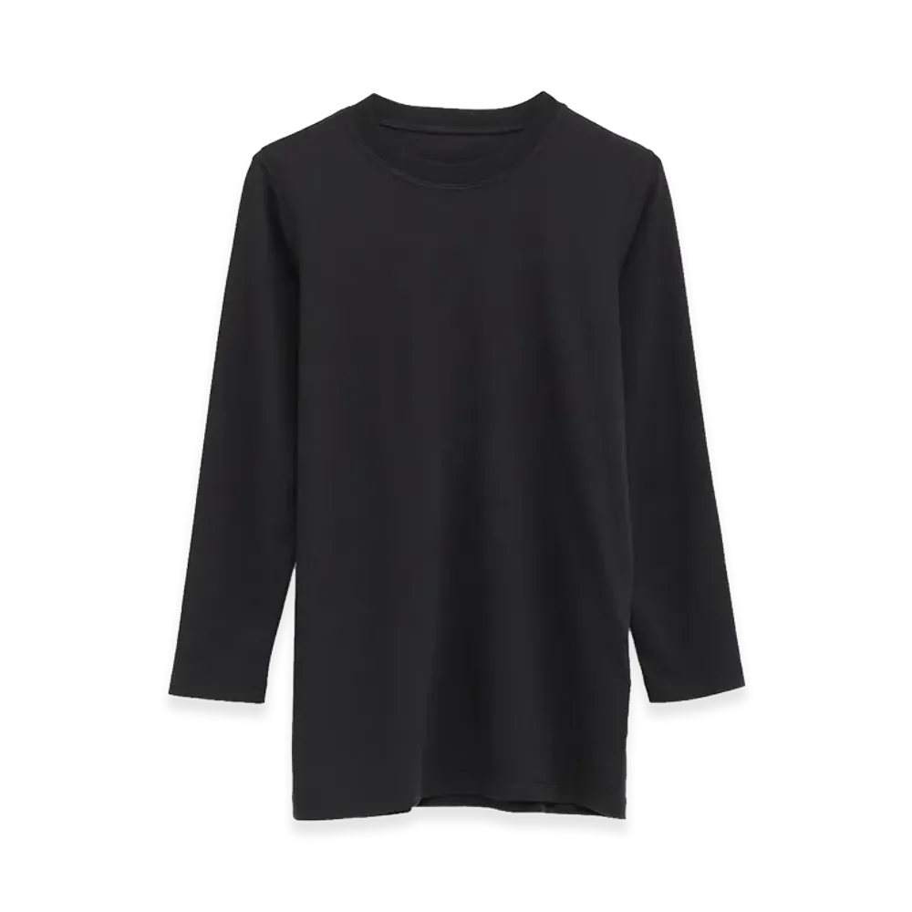 PHOEBE PHILO Long Sleeve Tee "Black"