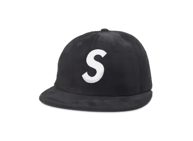 Supreme Suede S Logo 6-Panel (16FW) "Black"
