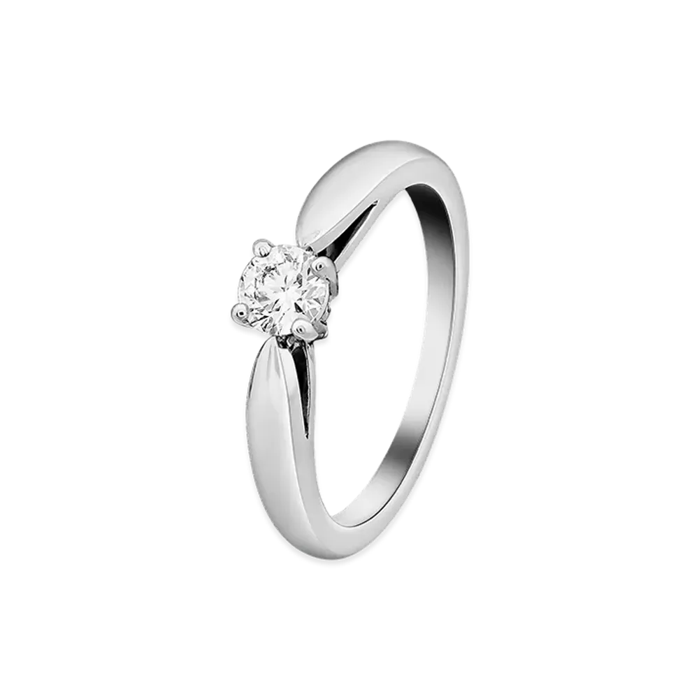Van Cleef & Arpels Bonheur 0.30ct EVVS2 "Platinum/Diamond"